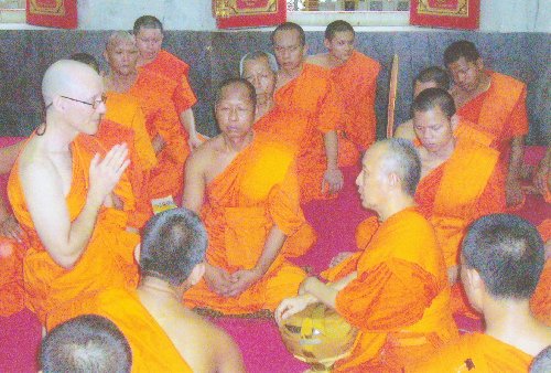asking for monk ordination part 1