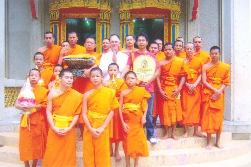 group photo after the procession