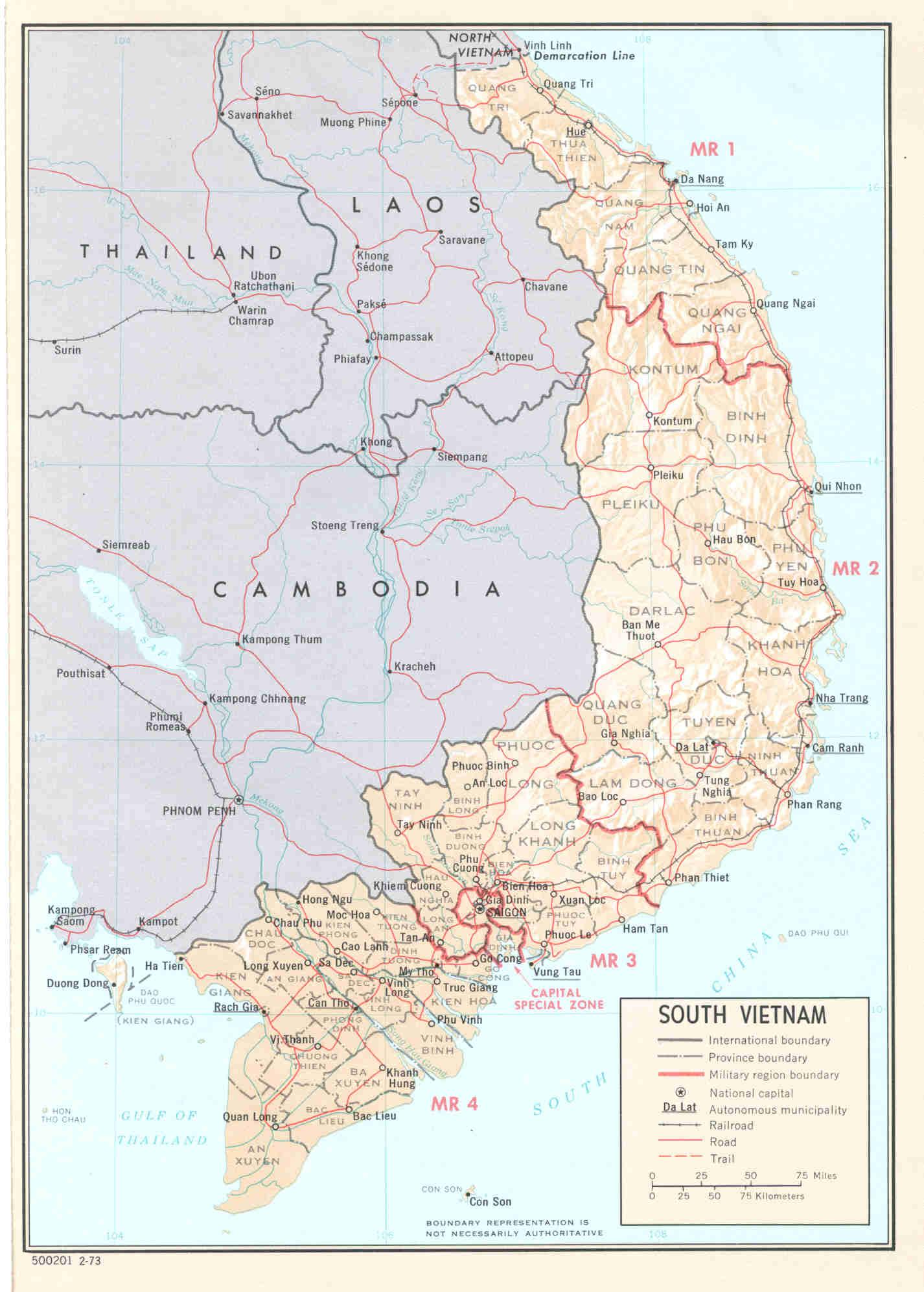 1973 Military Regions