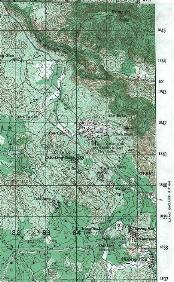 Khe Sanh Topo Map