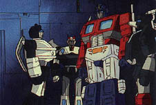 Optimus le chef des h�roiques Autobots
