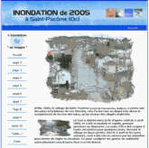Inondation de 2005 a St-Pacome QC