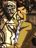 Tristan-chan with an egyptian background. SWEET!