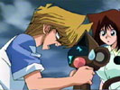 Anyone who can tell me what he's strangling and why gets a free chibi Joey pic!