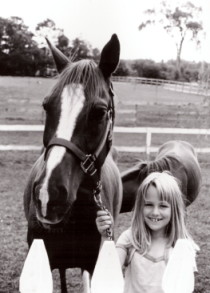 My daughter shares my love of horses