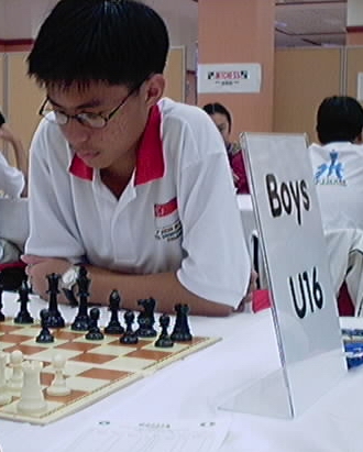 Silver medalist (BU16) : Luke Leong (Singapore)