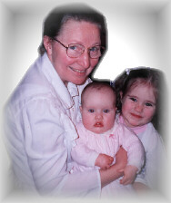 My Mom with My Girls....