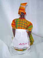 Antiguan stuffed doll