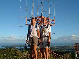 Joy and George on Boggy Peak