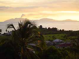 Montserrat at sunset