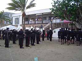 New Year's celebration at Nelson's Dockyard