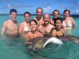 PCVs at Stingray City