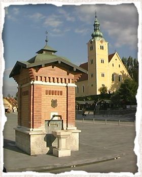 Samoborski trg i crkva sv. Anastazije