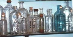  embossed medicine bottles