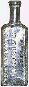 antique embossed medicine bottles