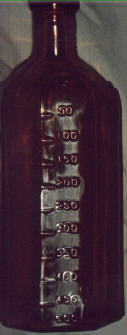 graduated apothecary bottle