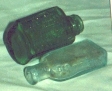 antique bottles, old bottles, ink bottles, poison bottles, embossed medicine bottles, apothecary, bitters bottles