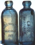 mineral water with hutchinson closure bottles both Evansville, IN