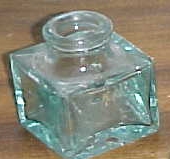 antique ink bottles