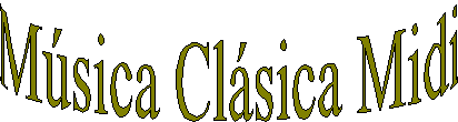 M�sica Cl�sica Midi