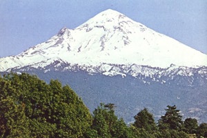 Popocatepetl Volcano, before its recent eruptions