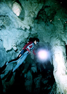Excursiones de espeleobuceo