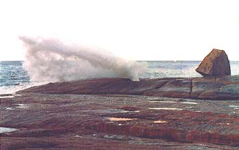 The Blowhole at Bicheno