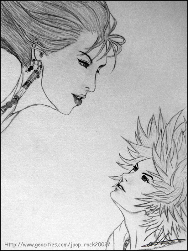 Yuna and Tidus
