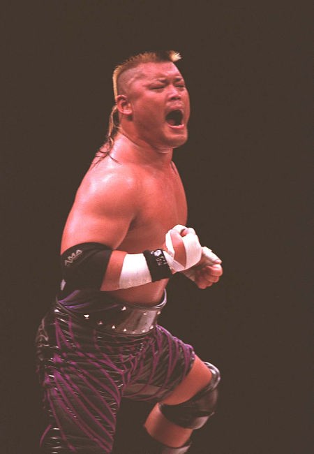 NJPW SATOSHI KOJIMA AJPW BIG HEAD FIGURE JAPAN ONLY