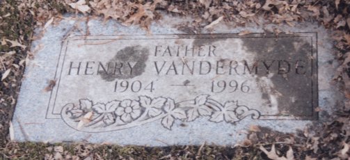 Henry Vandermyde cemetery photo