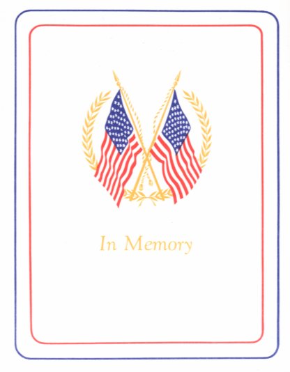 Funeral card for Lyle A. Hatley