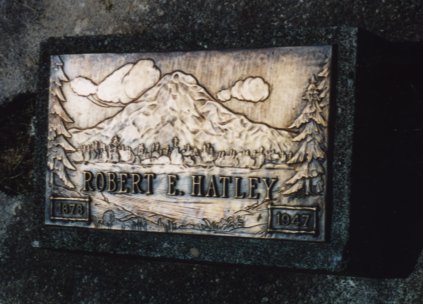 Robert Edwin Hatley cemetery photo