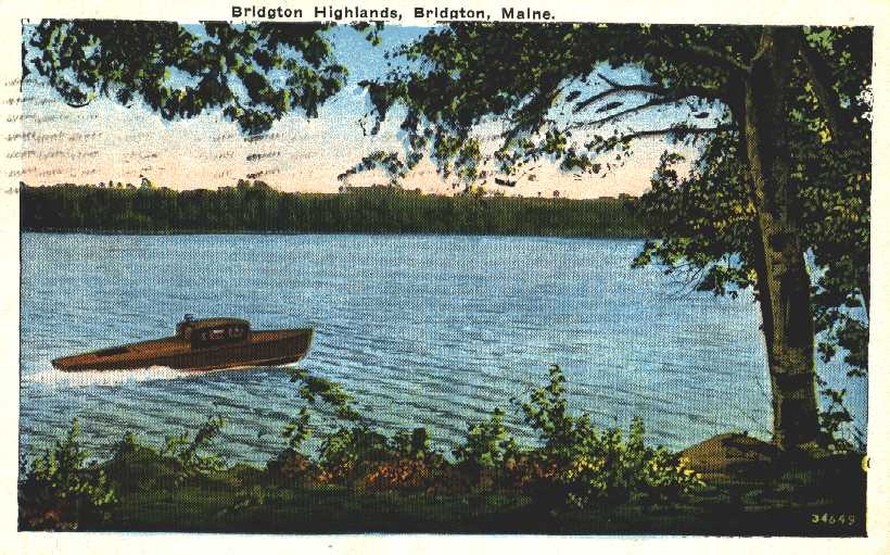 Bridgton, Maine, Postcard