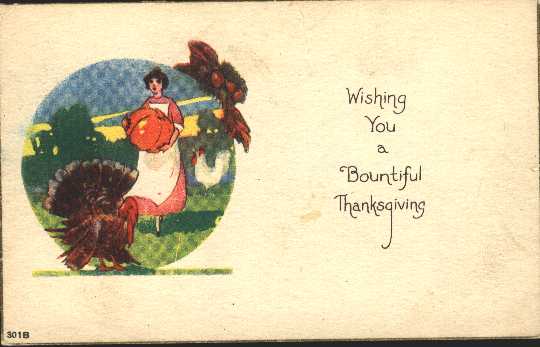 Thanksgiving Postcard