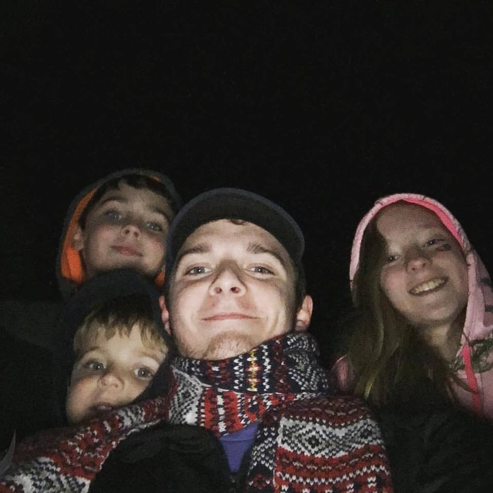 Hunting for Shark Teeth in December