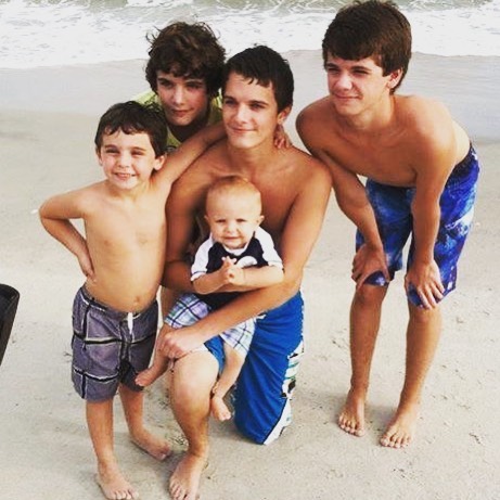 An Old Beach Picture of Us