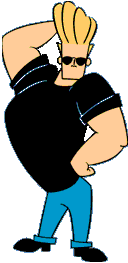 Johnny Bravo has a striking resemblence to me