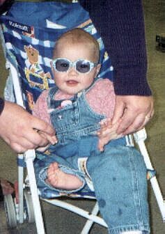 Cool Sadie hanging at the mall