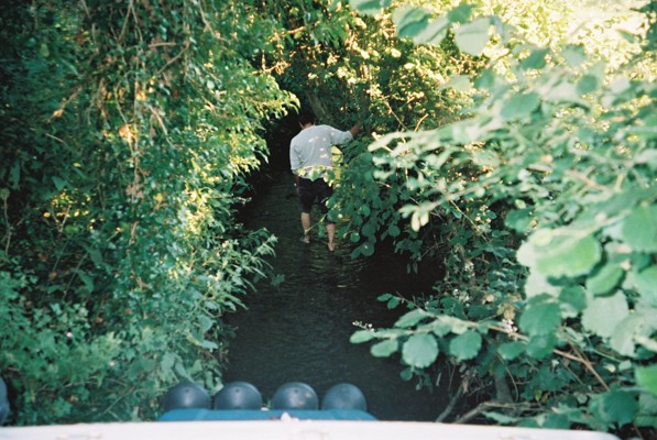 Hang on, I can see a fish...