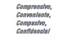 Comprehensive, convenient, compassionate, confidential