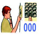 Dial 000 or your local emergency operator early!