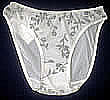 s312086  100% polyester tulle, flocked printed on front