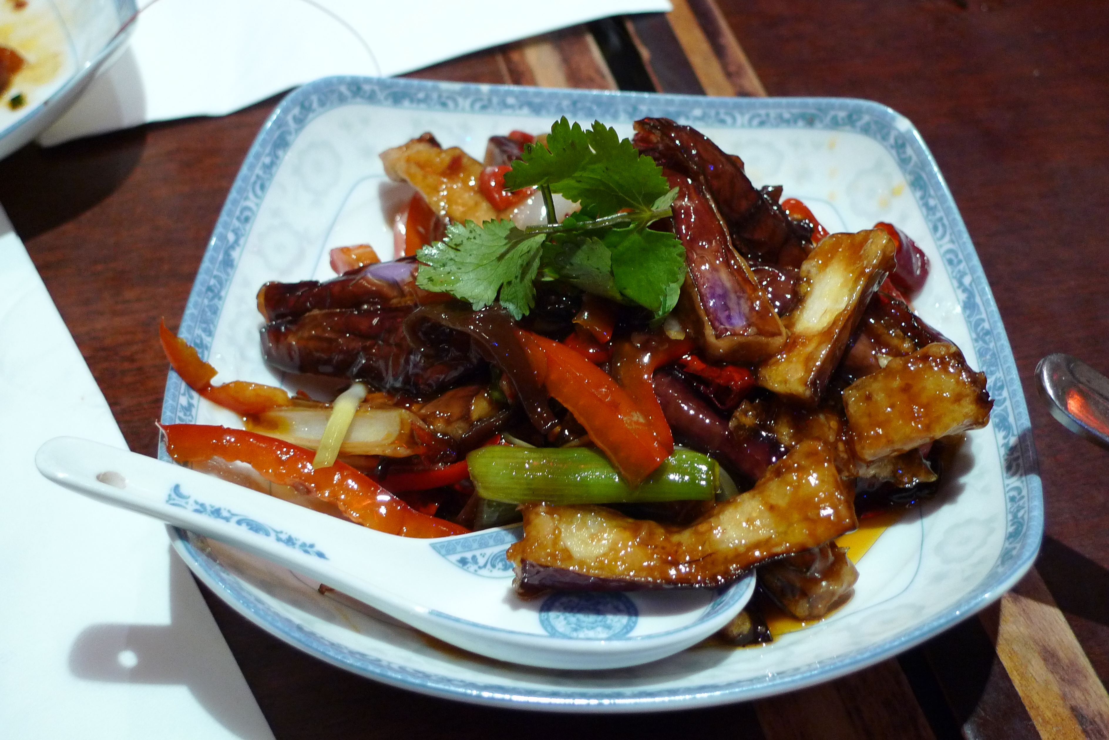 Sweet and Sour Eggplant