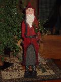 Papier Mache Santa