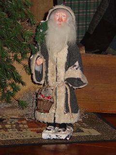 Folk Art Santa