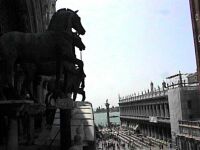 View from the facade