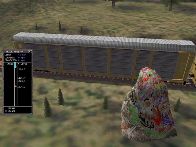 Graffitti rock