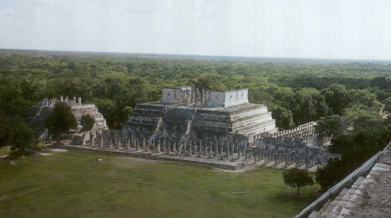 Temple of the Warriors and the Thousand Columns