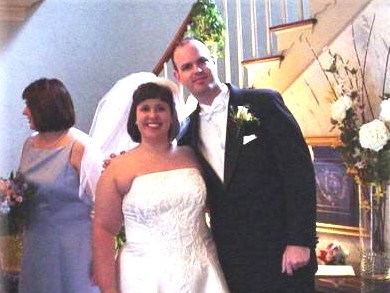 'Whew! We can relax now that the ceremony is over!'