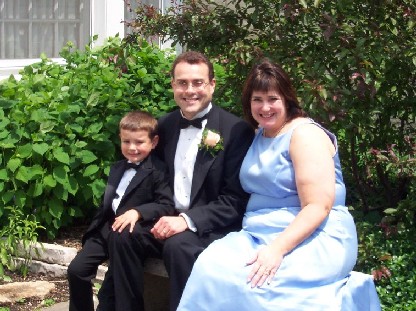 Jeff and Becky (Rachel's sister) with son Jared